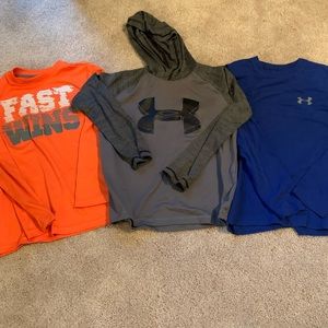 Boys small long sleeve shirts